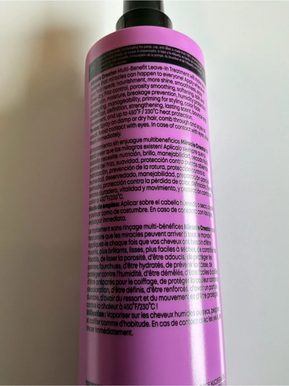 Matrix Miracle Creator Multi-Tasking Leave-In Treatment 13.5 fl oz AUTHENTIC